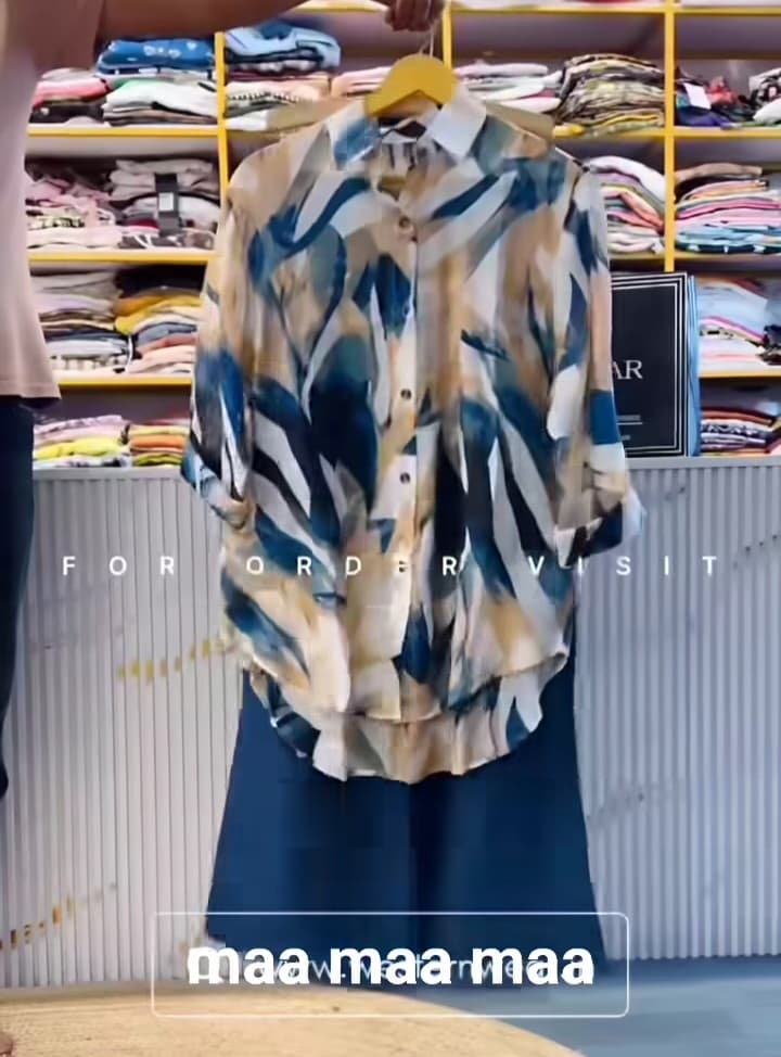 রেডিমেট টপ্স 2pc কামিজ প্লাজু Dress code 01